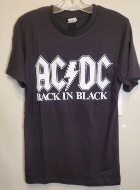 283. NWOT AC/DC 'Back In Black' Double Sided T-Shirt